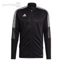 Bluza męska adidas Tiro 21 Track czarna GM7319 Adidas teamwear