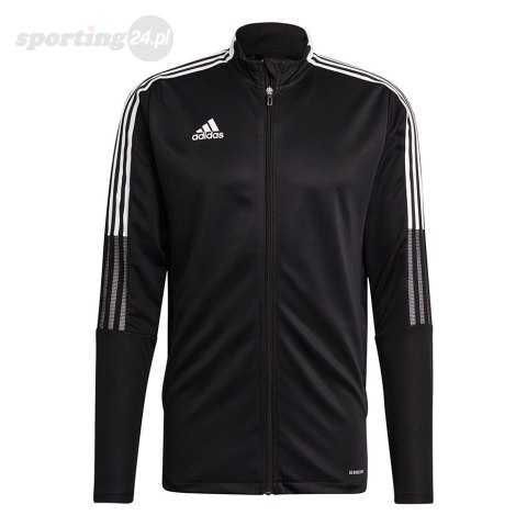 Bluza męska adidas Tiro 21 Track czarna GM7319 Adidas teamwear