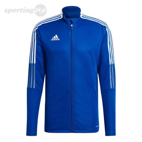 Bluza męska adidas Tiro 21 Track niebieska GM7320 Adidas teamwear