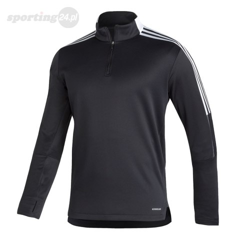 Bluza męska adidas Tiro 21 Training Top czarna GH7304 Adidas teamwear