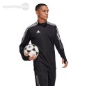 Bluza męska adidas Tiro 21 Training Top czarna GH7304 Adidas teamwear