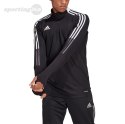 Bluza męska adidas Tiro 21 Training Top czarna GH7304 Adidas teamwear