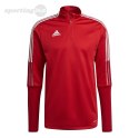 Bluza męska adidas Tiro 21 Training Top czerwona GH7303 Adidas teamwear