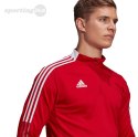 Bluza męska adidas Tiro 21 Training Top czerwona GH7303 Adidas teamwear