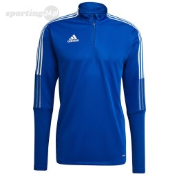 Bluza męska adidas Tiro 21 Training Top niebieska GH7302 Adidas teamwear