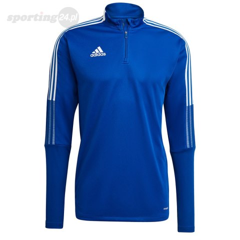 Bluza męska adidas Tiro 21 Training Top niebieska GH7302 Adidas teamwear