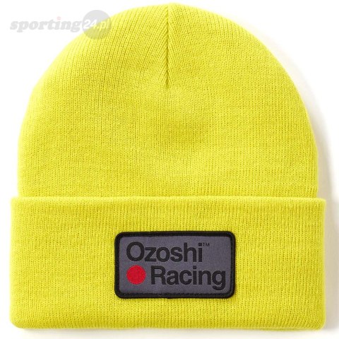 Czapka Ozoshi Heiko Cuffed Beanie limonka OWH20CFB004 Ozoshi