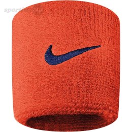 Frotki na nadgarstek Nike Swoosh Wristbands pomarańczowe N0001565804OS Nike