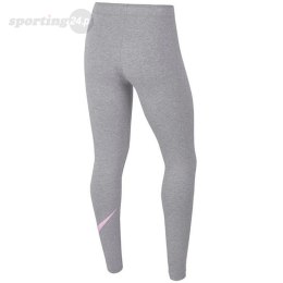 Legginsy dla dzieci Nike G NSW Favotites SWSH Tight szare AR4076 094 Nike