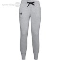 Spodnie damskie Under Armour Rival Fleece szary melanż 1356416 035 Under Armour