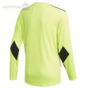 Bluza bramkarska dla dzieci adidas Squadra 21 Goalkeeper Jersey Youth czarno-limonkowa GN5794 Adidas teamwear