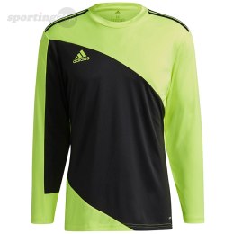 Bluza bramkarska męska adidas Squadra 21 Goalkeeper Jersey czarno-limonkowa GN5795 Adidas teamwear