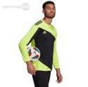 Bluza bramkarska męska adidas Squadra 21 Goalkeeper Jersey czarno-limonkowa GN5795 Adidas teamwear