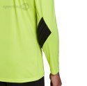 Bluza bramkarska męska adidas Squadra 21 Goalkeeper Jersey czarno-limonkowa GN5795 Adidas teamwear