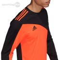 Bluza bramkarska męska adidas Squadra 21 Goalkeeper Jersey pomarańczowo-czarna GK9805 Adidas teamwear