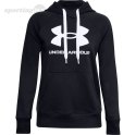 Bluza damska Under Armour Rival Fleece Logo Hoodie głęboka czerń 1356318 001 Under Armour