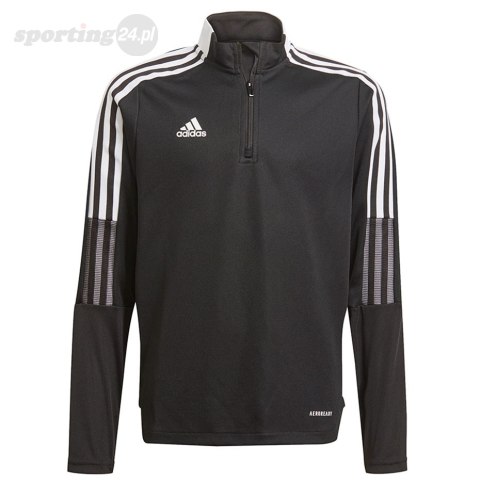 Bluza dla dzieci adidas Tiro 21 Training Top Youth czarna GM7325 Adidas teamwear