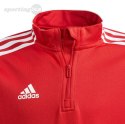 Bluza dla dzieci adidas Tiro 21 Training Top Youth czerwona GM7323 Adidas teamwear