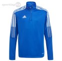 Bluza dla dzieci adidas Tiro 21 Training Top Youth niebieska GM7322 Adidas teamwear