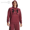 Bluza męska Under Armour Rival Fleece Big Logo HD burgund 1357093 652 Under Armour