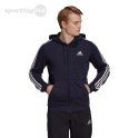 Bluza męska adidas Essentials Full-Zip Hoodie granatowa GK9033 Adidas