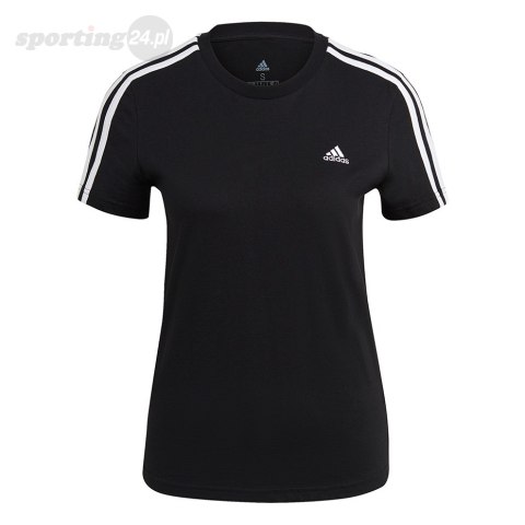 Koszulka damska adidas Essentials Slim T-Shirt czarna GL0784 Adidas