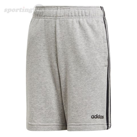 Spodenki dla dzieci adidas Essentials 3 Stripes Knit Short szare DV1797 Adidas