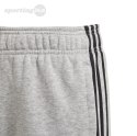 Spodenki dla dzieci adidas Essentials 3 Stripes Knit Short szare DV1797 Adidas