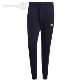 Spodnie męskie adidas Essentials Slim 3 Stripes Pants granatowe GM1090 Adidas