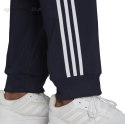 Spodnie męskie adidas Essentials Tapered Cuff 3 Stripes Pants granatowe GK8981 Adidas