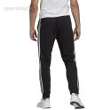 Spodnie męskie adidas Essentials Tapered Cuff 3 Stripes czarne GK8831 Adidas