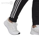 Spodnie męskie adidas Essentials Tapered Cuff 3 Stripes czarne GK8831 Adidas