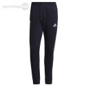 Spodnie męskie adidas Essentials Tapered Cuff 3 Stripes granatowe GK8977 Adidas