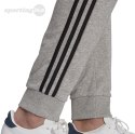 Spodnie męskie adidas Essentials Tapered Cuff 3 Stripes szare GK8889 Adidas