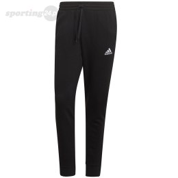 Spodnie męskie adidas Essentials Tapered Cuff Pants czarne GK9268 Adidas