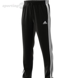 Spodnie męskie adidas Essentials Tapered Elasticcuff 3 Stripes Pant czarne GK8829 Adidas