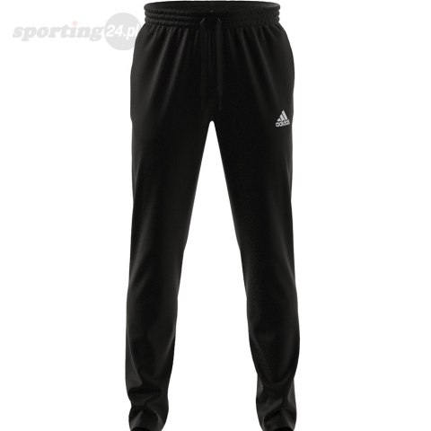 Spodnie męskie adidas Essentials Tapered Open Hem Pants czarne GK9222 Adidas