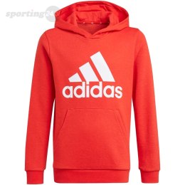 Bluza dla dzieci adidas Essentials Big Logo Hoodie czerwona GN4037 Adidas