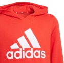 Bluza dla dzieci adidas Essentials Big Logo Hoodie czerwona GN4037 Adidas