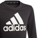 Bluza dla dzieci adidas Essentials Big Logo Sweattshirt czarna GP0040 Adidas