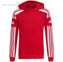 Bluza dla dzieci adidas Squadra 21 Hoody Youth czerwona GP6433 Adidas teamwear