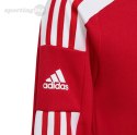 Bluza dla dzieci adidas Squadra 21 Hoody Youth czerwona GP6433 Adidas teamwear