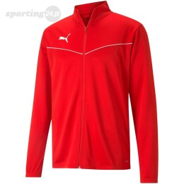 Bluza męska Puma teamRISE Training Poly Jacket czerwona 657392 01 Puma