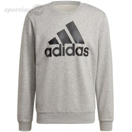 Bluza męska adidas Essentials Sweatshirt szara GK9077 Adidas