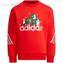 Dres dla dzieci adidas LK Holiday Set czerwono-granatowy H40344 Adidas