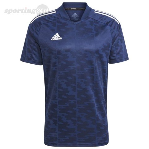 Koszulka męska adidas Condivo 21 Jersey Primeblue granatowa GJ6801 Adidas teamwear