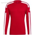 Koszulka męska adidas Squadra 21 Jersey Long Sleeve czerwona GN5791 Adidas teamwear