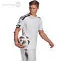 Koszulka męska adidas Squadra 21 Jersey Short Sleeve biała GN5723 Adidas teamwear