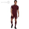 Koszulka męska adidas Squadra 21 Jersey Short Sleeve bordowa GN8091 Adidas teamwear