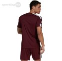 Koszulka męska adidas Squadra 21 Jersey Short Sleeve bordowa GN8091 Adidas teamwear